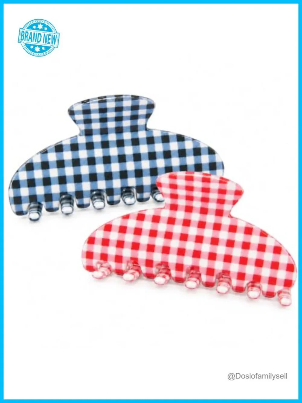 4.1 Inch Acetate Hair Claw Clip for Women, Mix & Match Set